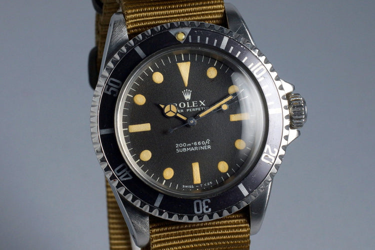 1967 Rolex Submariner 5513 Meters First