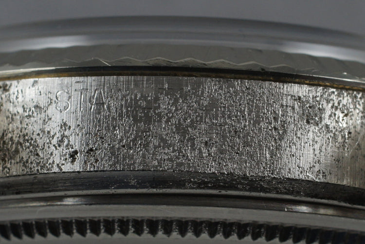 Vintage Rolex DateJust 1601 with Silver Linen Dial