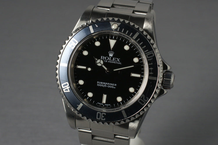 2002 Rolex Submariner 14060