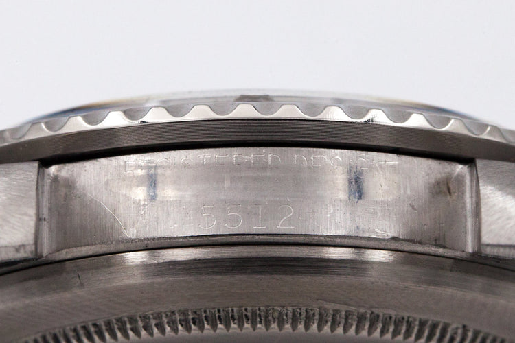 1965 Rolex Submariner 5512 Black Gilt Meters First Dial