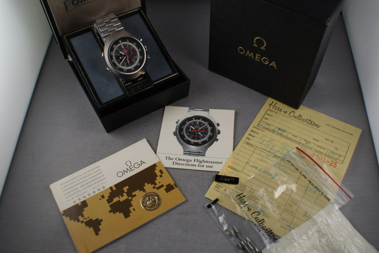 Omega Flightmaster C. 911 with Box and Papers