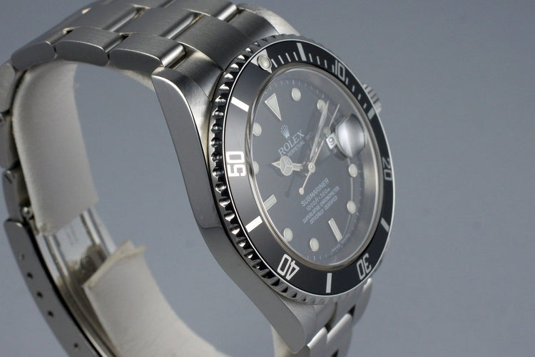 2006 Rolex Submariner 16610