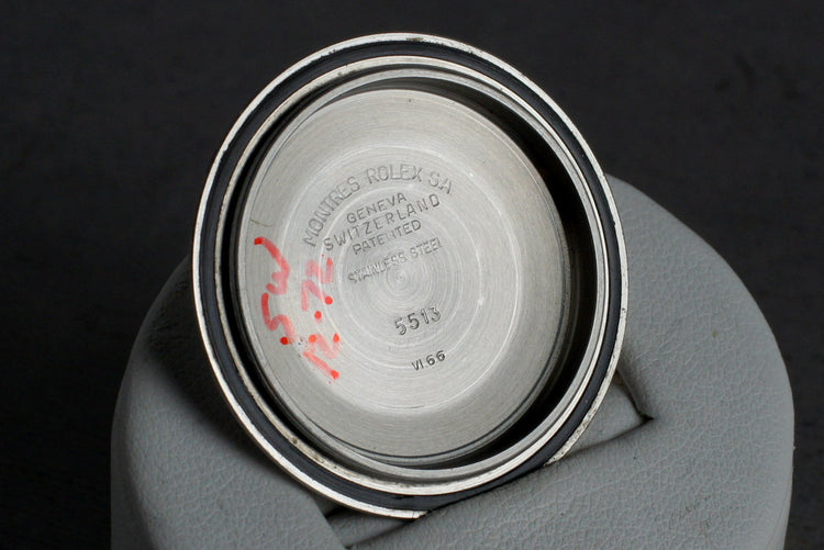 1966 Rolex Submariner 5513 with Glossy Gilt Dial