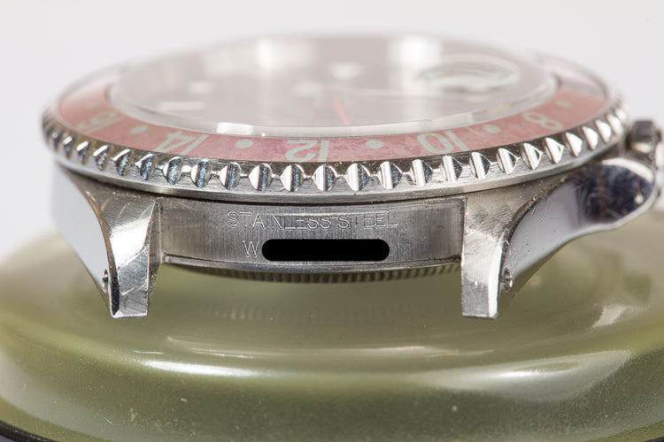1995 Unpolished Rolex GMT Master 16700 Faded Pepsi Bezel & Tritium Dial