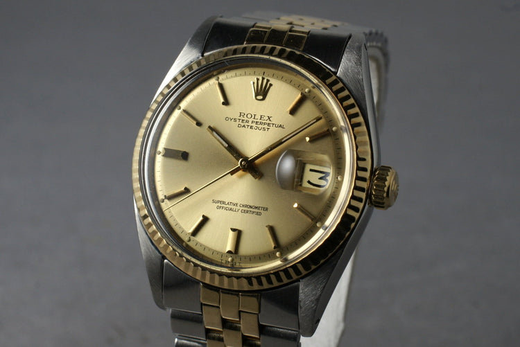 1970 Rolex Two Tone DateJust Ref: 1601