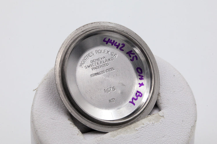 1972 Rolex GMT 1675 Matte Black Dial