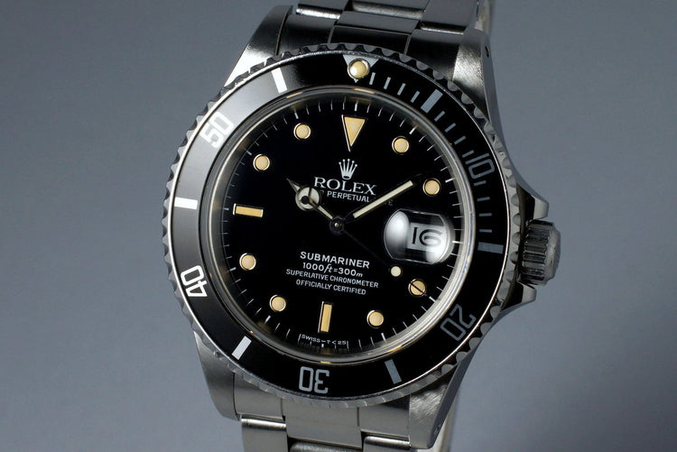 1988 Rolex Submariner 168000
