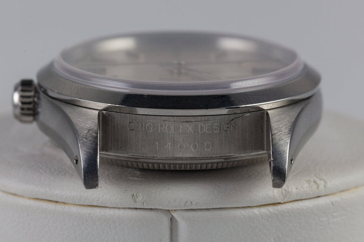 1991 Rolex Air-King 14000 "Tiffany" Dial with Box and Papers
