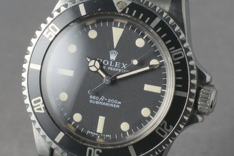 1970 Rolex Submariner 5513