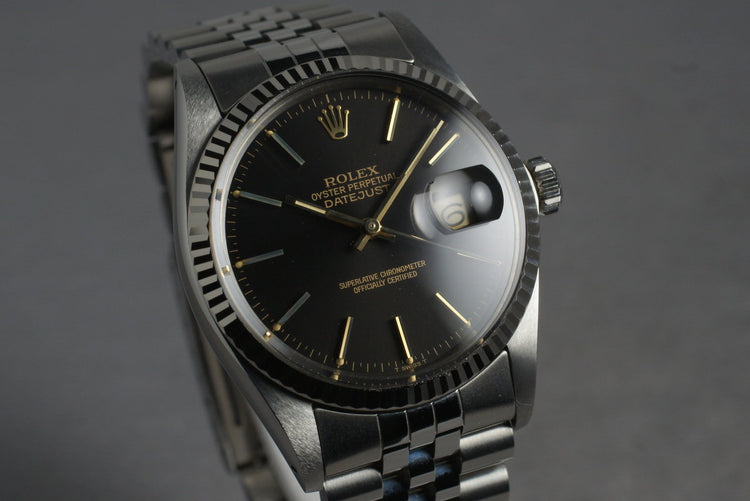 1984 Rolex Datejust 16014 with Box and Papers MINT