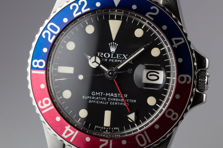 1978 Rolex GMT-Master 1675 "Pepsi" with Box and Papers