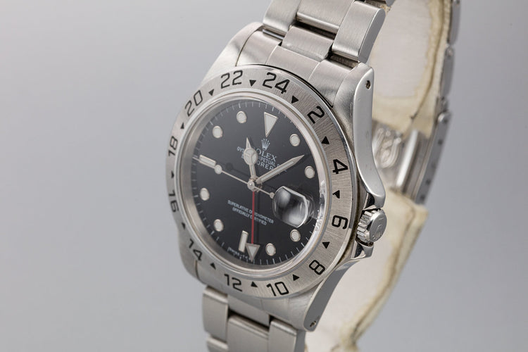 1991 Rolex Explorer II 16570 Black Dial
