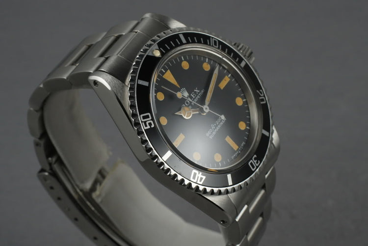 1970 Rolex Submariner 5513 with Orange Lume