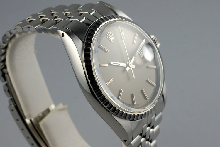 1970 Rolex DateJust 1603 Gray Dial