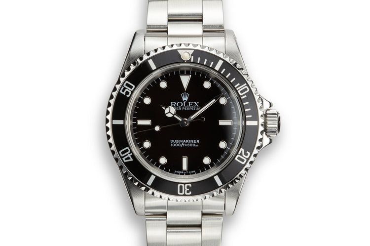1995 Rolex Submariner 14060 with Tritium Dial