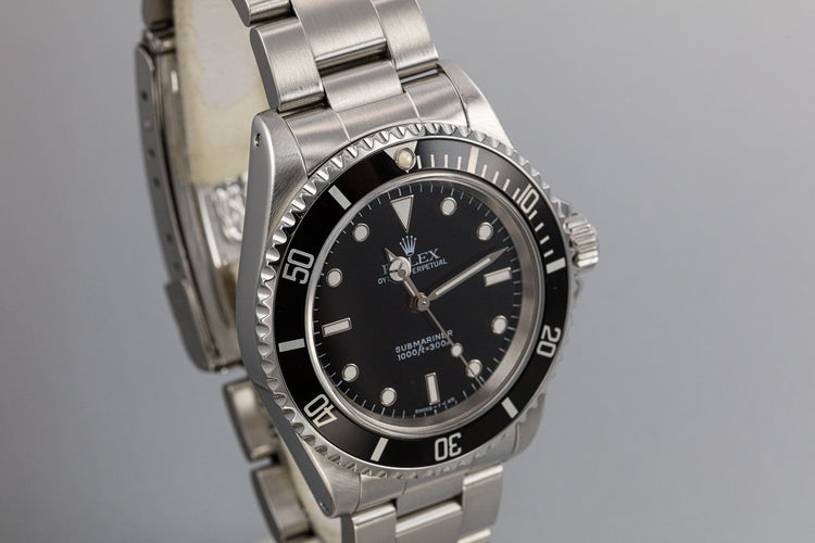 1995 Rolex Submariner 14060 with Tritium Dial