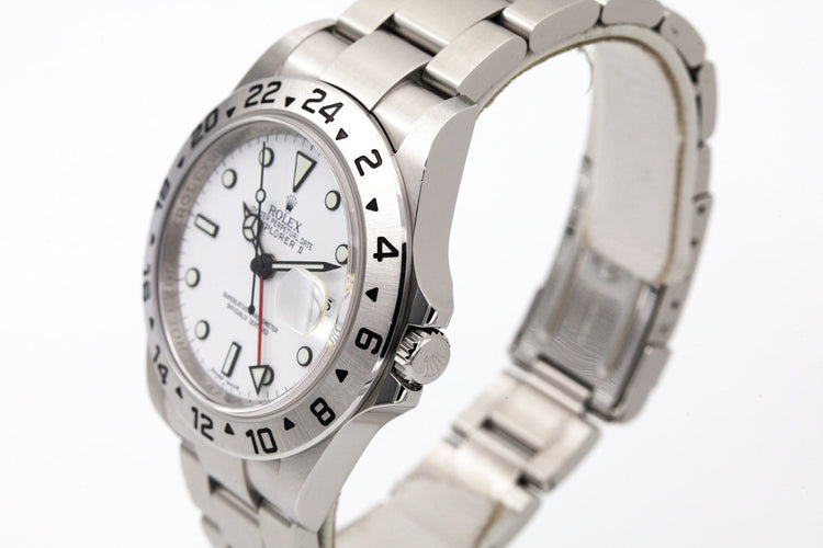 Rolex Explorer II 16570 with 3186 Movement