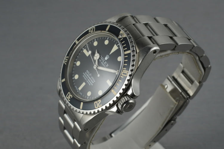 Rolex Submariner 5512 with Box and Papers