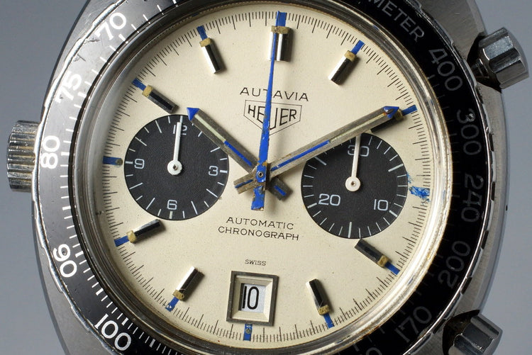1970’s Heuer Autavia 1163 T with ‘Siffert’ Dial