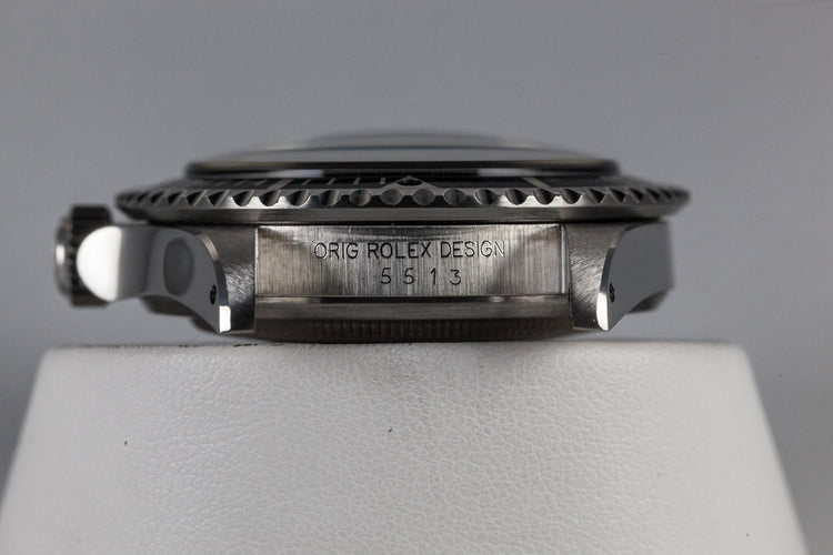 1988 Rolex Submariner 5513 with Box and Papers