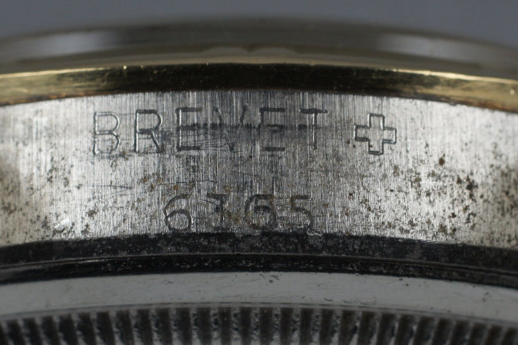 1953 Rolex Two Tone Datejust 6155 with Red Datejust Dial