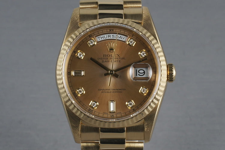 President 18238 with tropical diamond dial