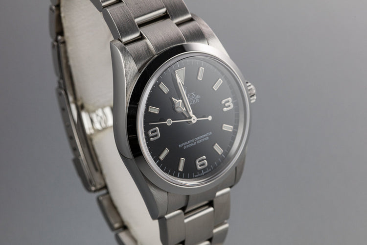 2003 Rolex Explorer 114270 with Box and Papers