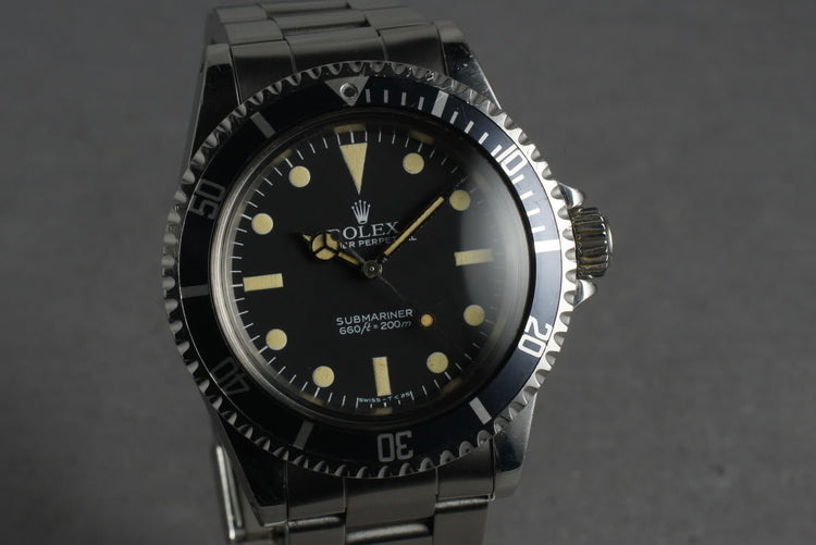 1981 Rolex Submariner 5513 with Maxi Mark V Dial