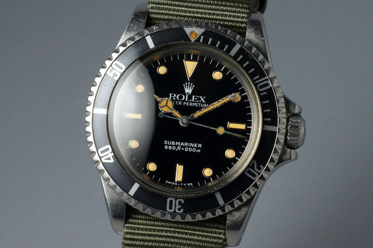 1967 Rolex Submariner 5513 WG Surround Dial