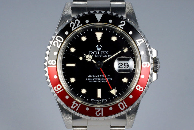 1995 Rolex GMT II 16710 with Box and Papers