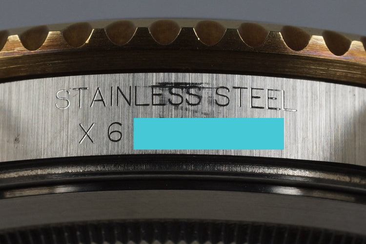 1991 Rolex Two Tone GMT II 16713 Serti Dial