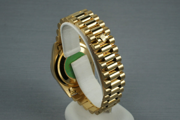 1990 Rolex Yellow Gold Day-Date Ref: 18238 with Cream Pyramid Dial