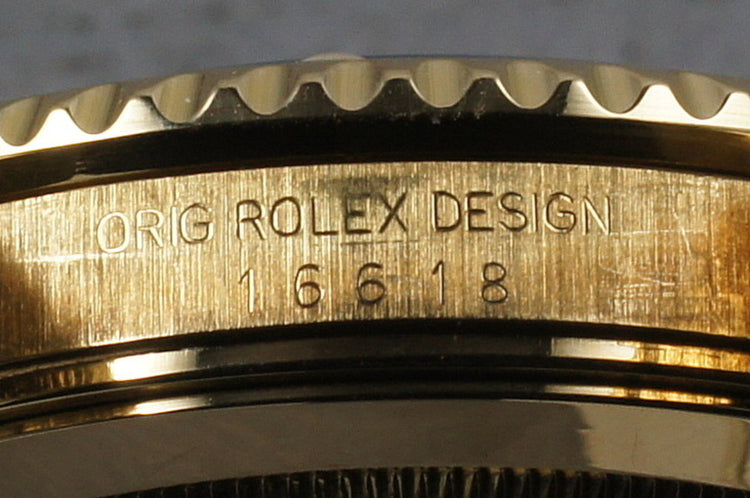 Rolex Submariner 16618 with Blue Dial