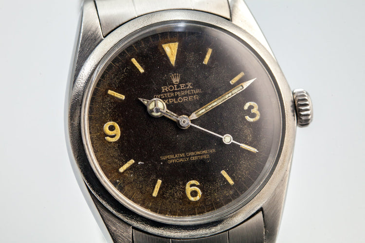 1967 Rolex Explorer 1016 with Tropical Gilt Dial