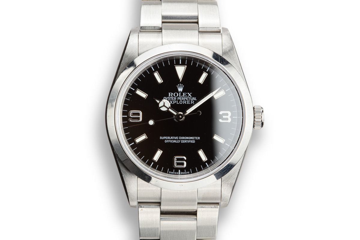 Rolex explorer outlet 2003