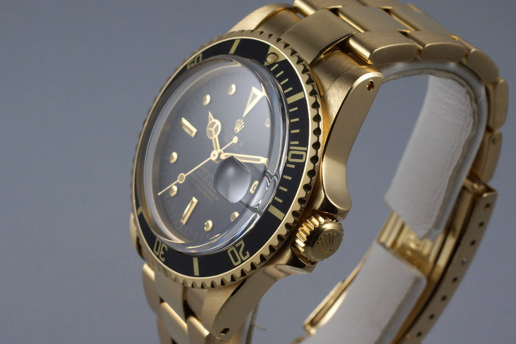 1978 YG Rolex Submariner 1680 Black Nipple Dial