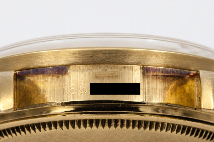 1981 Rolex 14K YG Date 15017 with Brown Dial