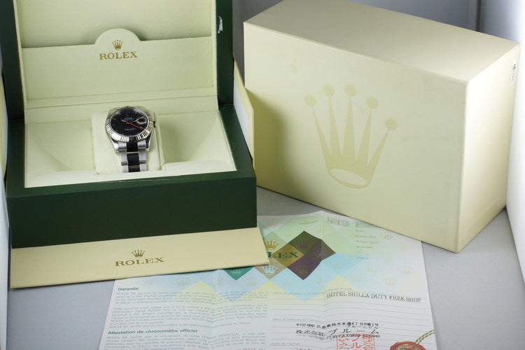 2003 Rolex DateJust Turnograph 116264 with Box and Papers