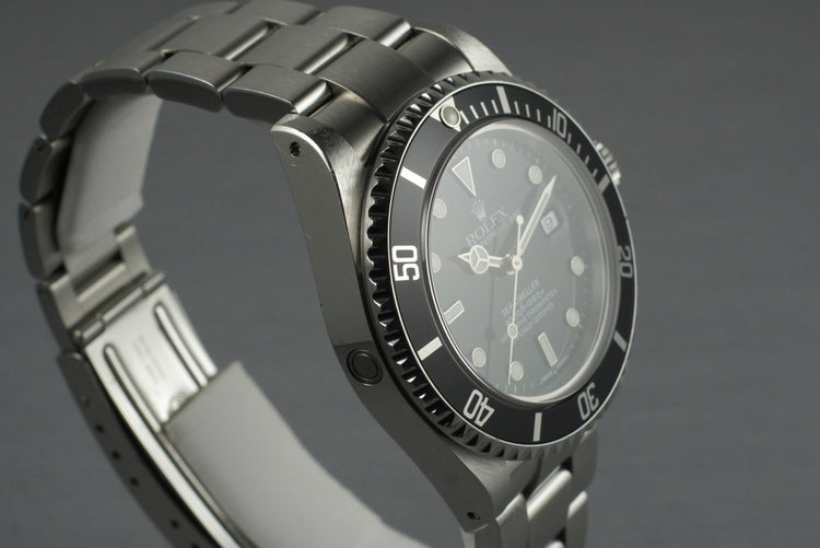 2000 Rolex Sea Dweller 16600