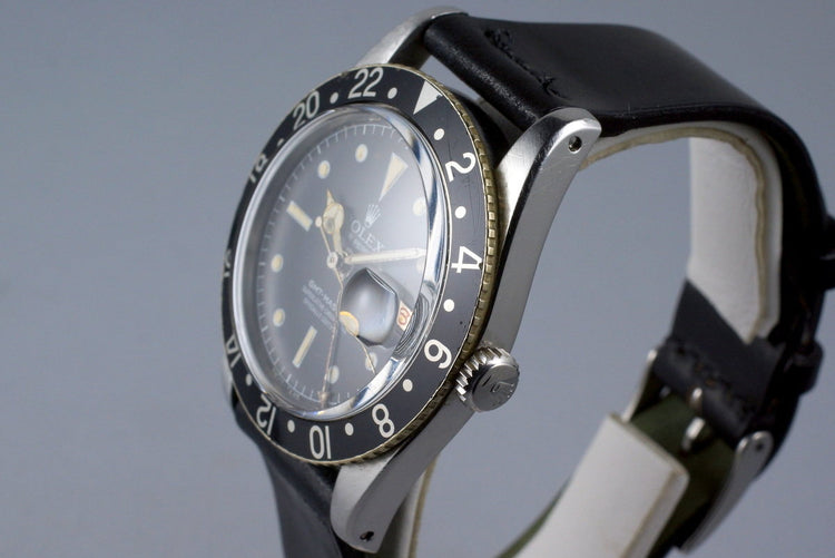 1957 Rolex GMT 6542 Matte Chapter Ring Service Dial
