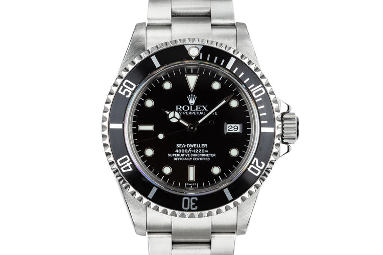 1999 Rolex Sea-Dweller 16600 SWISS Only Dial