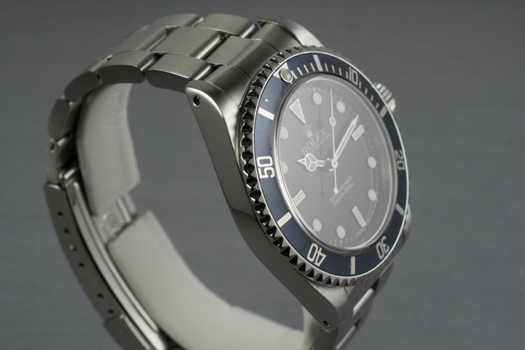 2002 Rolex Submariner 14060