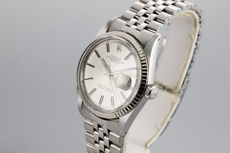 Rolex DateJust 1601 Silver Sigma Dial