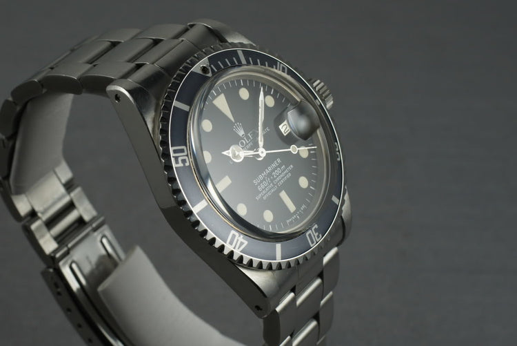 1978 Rolex Submariner 1680 with Fat Case