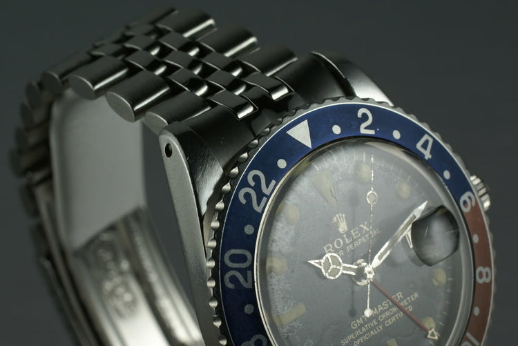 Rolex GMT 1675 Gilt Tropical Dial