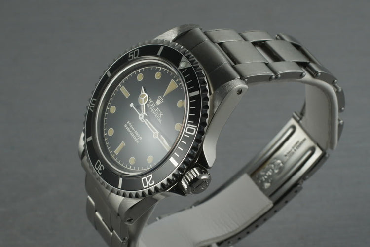 1963 Rolex Submariner 5512 PCG with Glossy Chapter Ring Dial