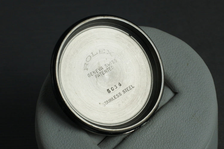 1963 Rolex Chronograph Ref 6034 with 2 color dial