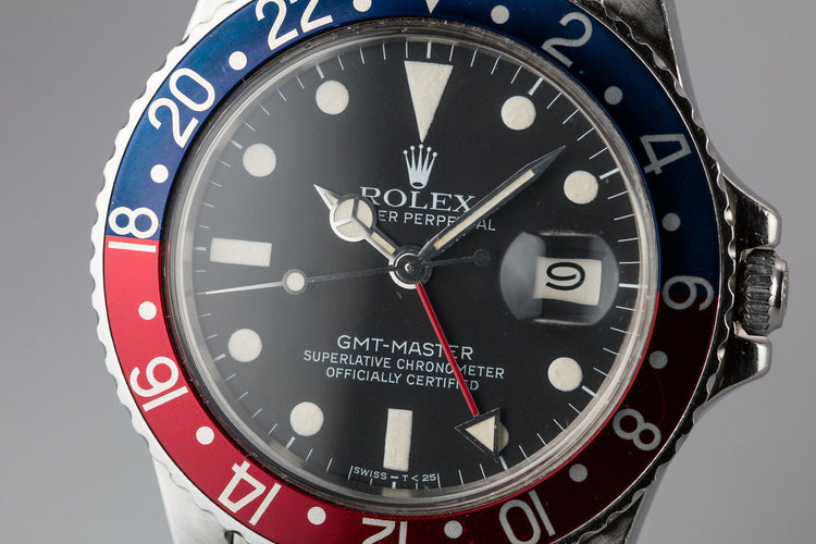 1979 Rolex GMT-Master 16750 "Pepsi"