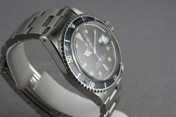 1972 Rolex Red Submariner 1680 Mark V