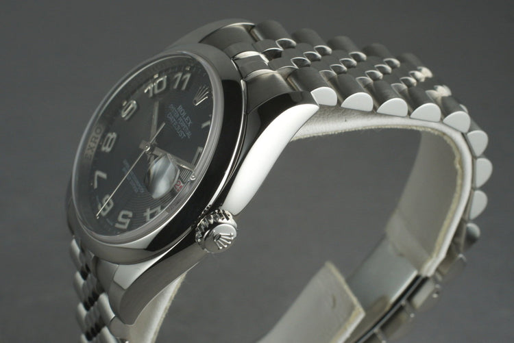 2007 Rolex Datejust 116200 with Box and Papers